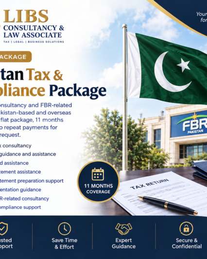 Pakistan Tax & Compliance Package